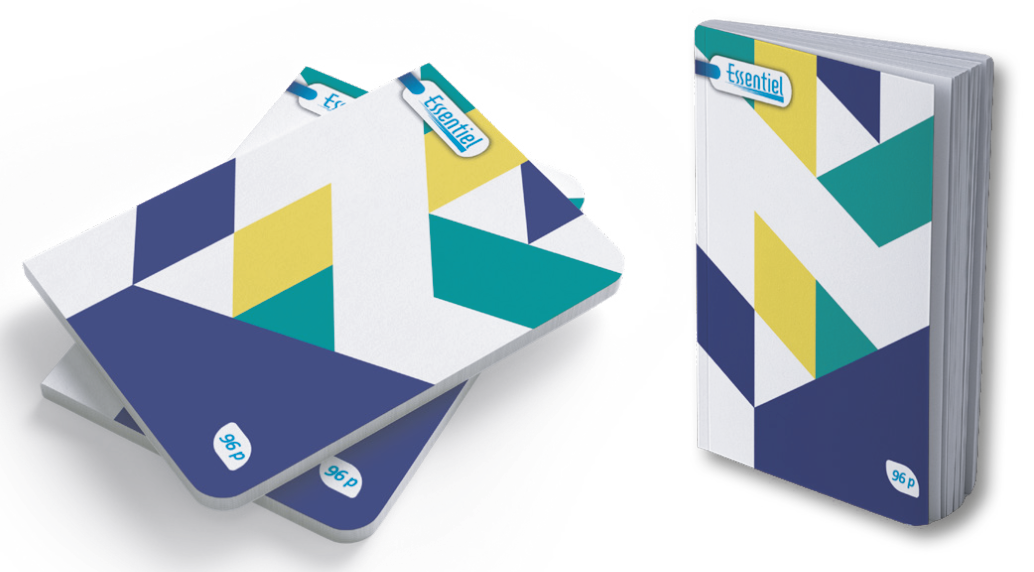 Carnet piqué n°4 96P 60g 11*17 5/5  Essentiel